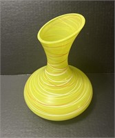 Art glass vase–handmade, mouth blown in Romania