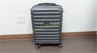 Delsey Gray Hardside Carry On Luggage Suit Case