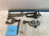 Copper tubing tools & gear puller