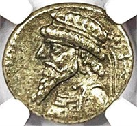 c.54-32 BC Kingdom of Elymais AR Drachm Ch VF