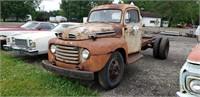 Early 50's Ford F6 Parts Truck