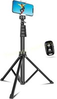 Sensyne 62 Phone Tripod & Selfie Stick  Black