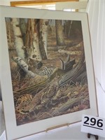 Grouse Print by JIm Foote