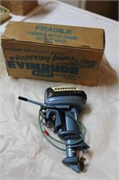 Rare Whispering Power Evinrude Outboard Boat Motor