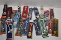 20 Vintage Souvenir Spoons