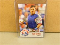 Tom Brady Montreal Expos baseball card