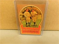 Lou Gehrig Babe Ruth Sporting News baseball card