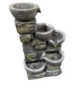 $162 27-in H Resin Tiered Fountain