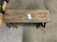Wood Bench, Comes apart