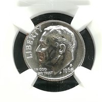 1968 S Dime 10c PF68 NGC