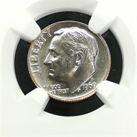 1969 D Dime 10c MS65 NGC