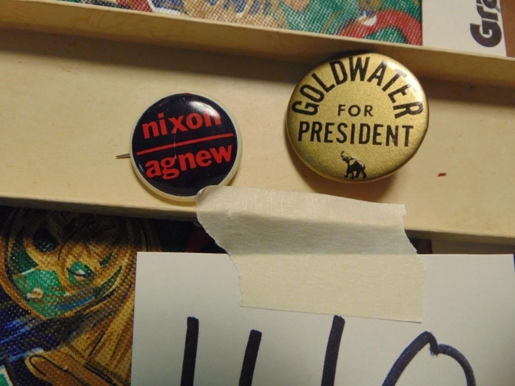 2 Presidential Pins