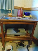 TV Stand with Samsung DVD/VHS Player