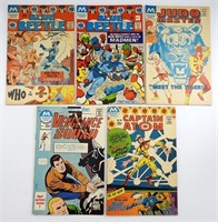 (5) VINTAGE 1970s MODERN COMICS