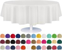Grandipity 84 Round Plastic Tablecloth