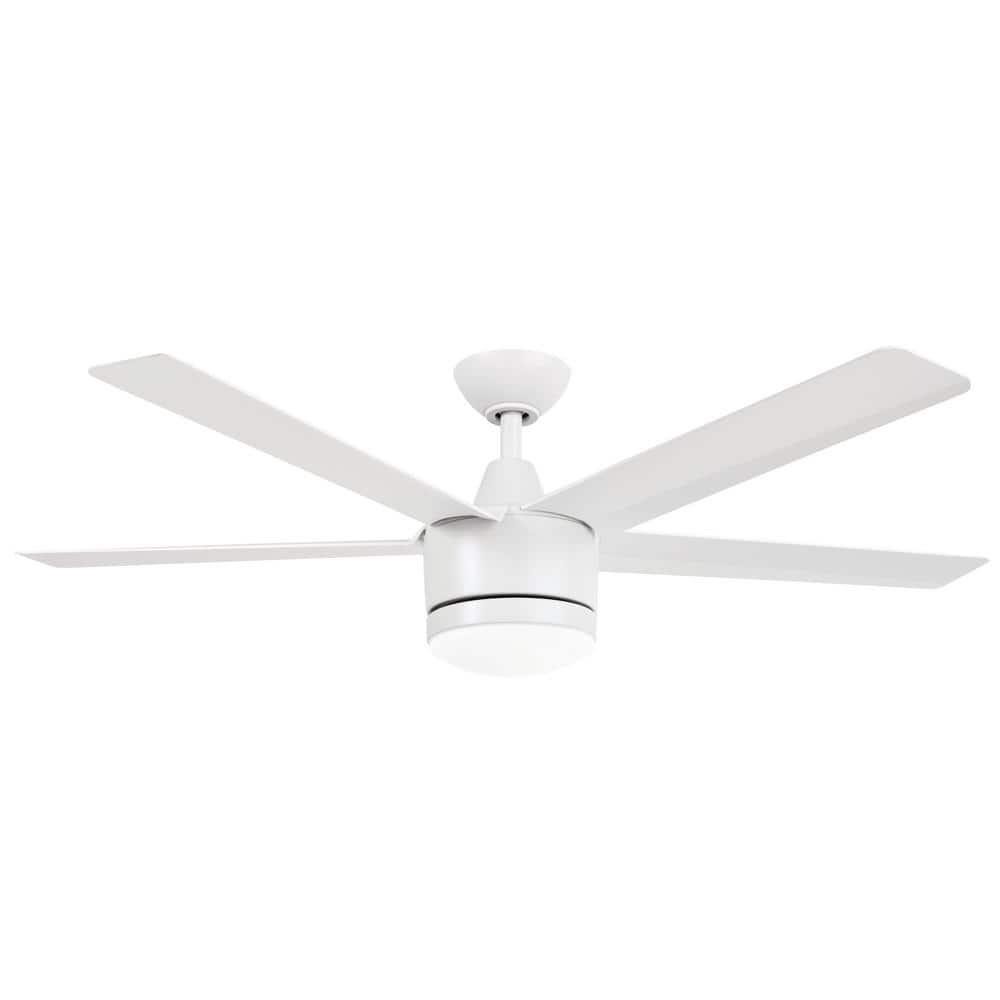 $139  Home Decorators 52 in. LED White Ceiling Fan