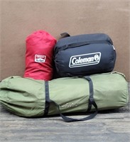 Cabel's Portable Camp Shower & 2 Sleeping Bags