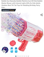 *NEW--OPEN BOX*--BAZOOKA BUBBLE MACHINE-RETAIL $36