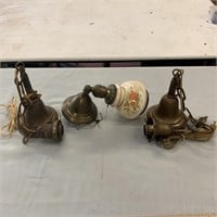 Antique Brass Pendant Light Fixtures