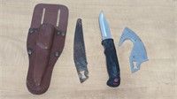 Vintage Kershaw 1098 Knife & Accesories