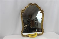 Hollywood Regency Style Gilt Mirror