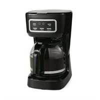 Mainstays 12 Cup Programmable Coffee Maker  Black