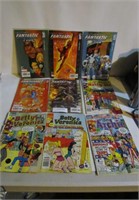 Lot of 9 Comics