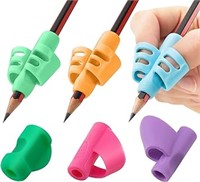 Pack of 6 Pencil Grips for Kids Handwriting