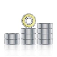 KERUKEXI 8 Pcs 608 ZZ Skate Bearings 8mmx22mmx7mm