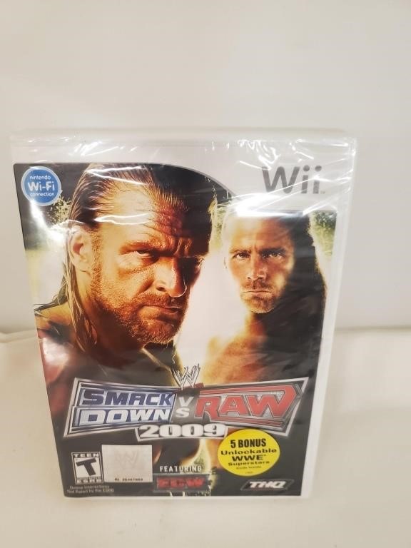 Wii Smackdown vs Raw 2009