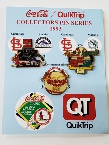 Disney St. Louis Cardinals Collectible Pins