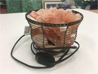 Pink Rock Salt Lamp Works