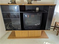 RCA TV with TV Entertainment Center