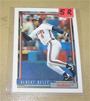 Vintage Albert Belle all star baseball card