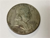 1963-D Franklin Half Dollar 90% Silver