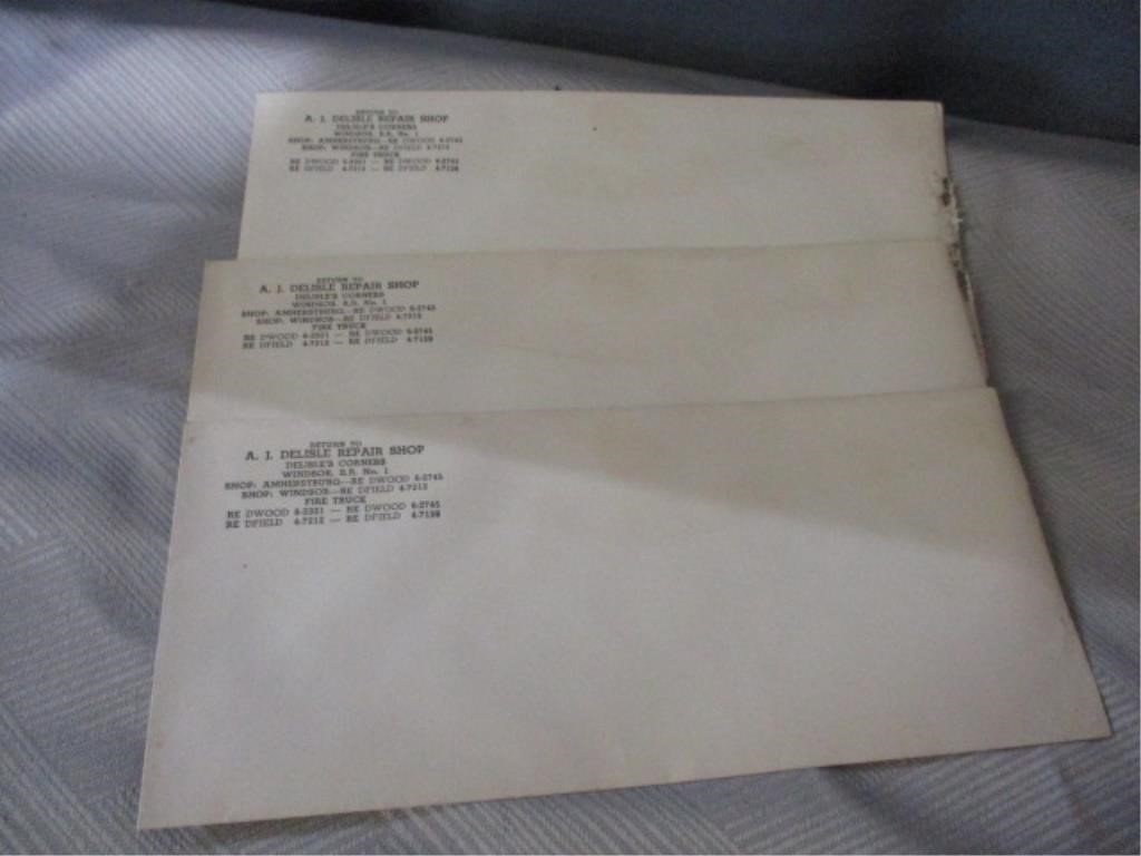 vintage envelopes