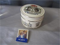 Sadler royal family trinket box/ match book