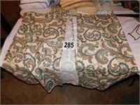 2 Large Pieces Of Drapery Fabric