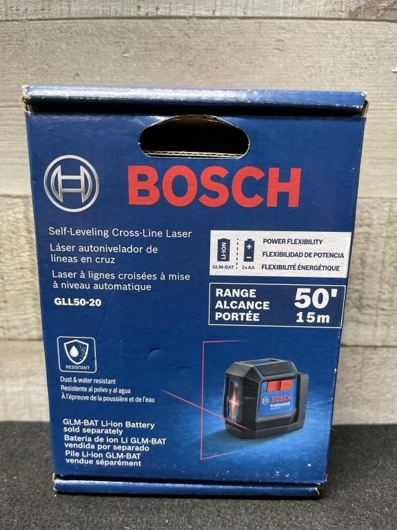 New Bosch Self Leveling Cross Line Laser