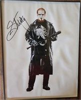 Signed Sting WWE Super Star 8x10 Framed Pic