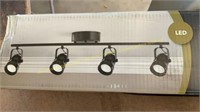 H.B. 4-light LED Directional Track Fixture