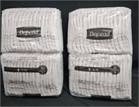 Depends size Large adult protection underwear. 2