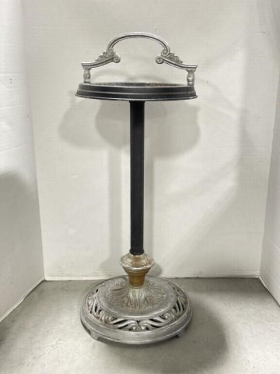 Vintage Metal Ashtray Stand