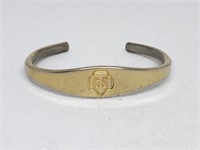 VTG GIRL SCOUTS CUFF BRACELET