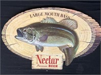 Cardboard nectar premium, beer, sign, 24 inches