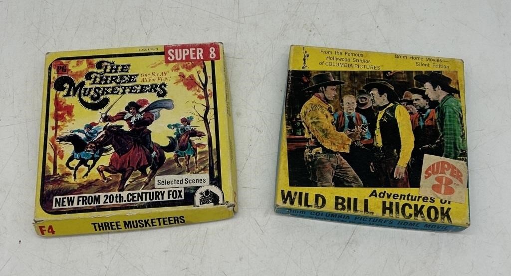 Super 8 Movies - The Three Musketeers & Wild Bill