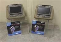 (2) DVD Headrest Systems