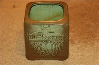 Frankoma Pottery Prairie Green Square Planter