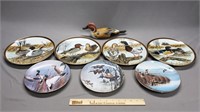 Wildlife Collectors Plates, Duck Decoy