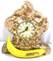 MCM "Vomit" Clock, Resin Seashell Clock